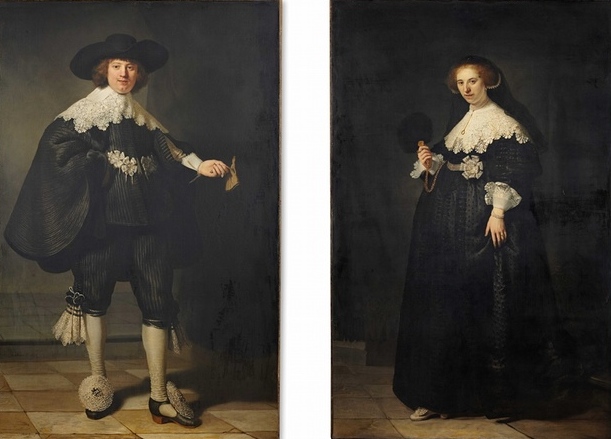 Rembrandt, Marten Soolmans &amp; Oopjen Coppit