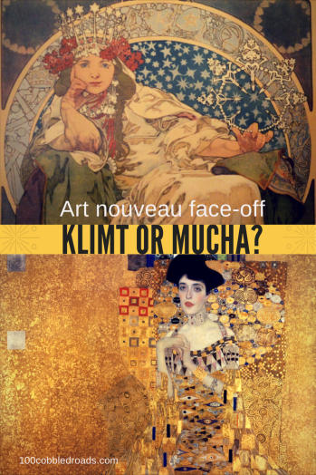 Which of the art nouveau masters wins? Klimt or Mucha?