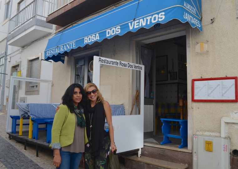 Rosa Dos Ventos restaurant, Nazare, Portugal 5