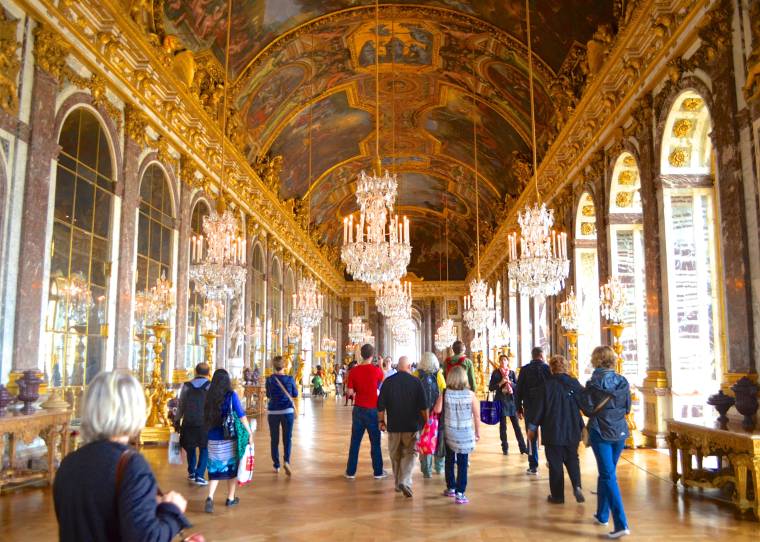 Hall of Mirrors_Versailles Palace_France_1