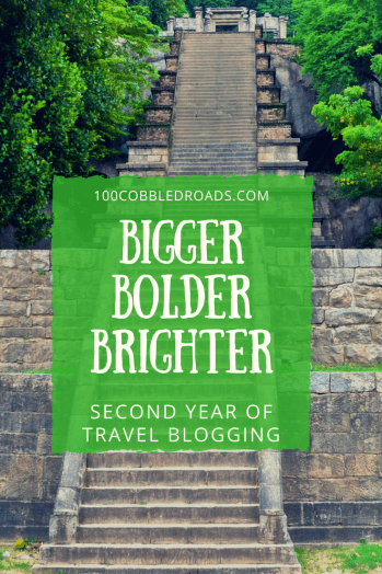 Making Year 2 of travel blogging can be a breeze with the right choices based on one's own tempo, goals and milestones. #travelblogging #travelwriting #blogeversary #travelbloggingtips #travelbloggingadvice