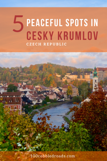 Cesky Krumlov, the offbeat way #ceskykrumlov #czechrepublic #autumndestination #offbeattravel #medievaltown #offthebeatenpath #peacefulspots #beatingcrowds