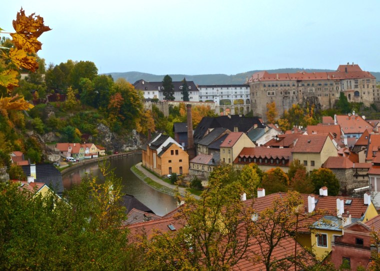 View from Plešivec_Cesky Krumlov_1